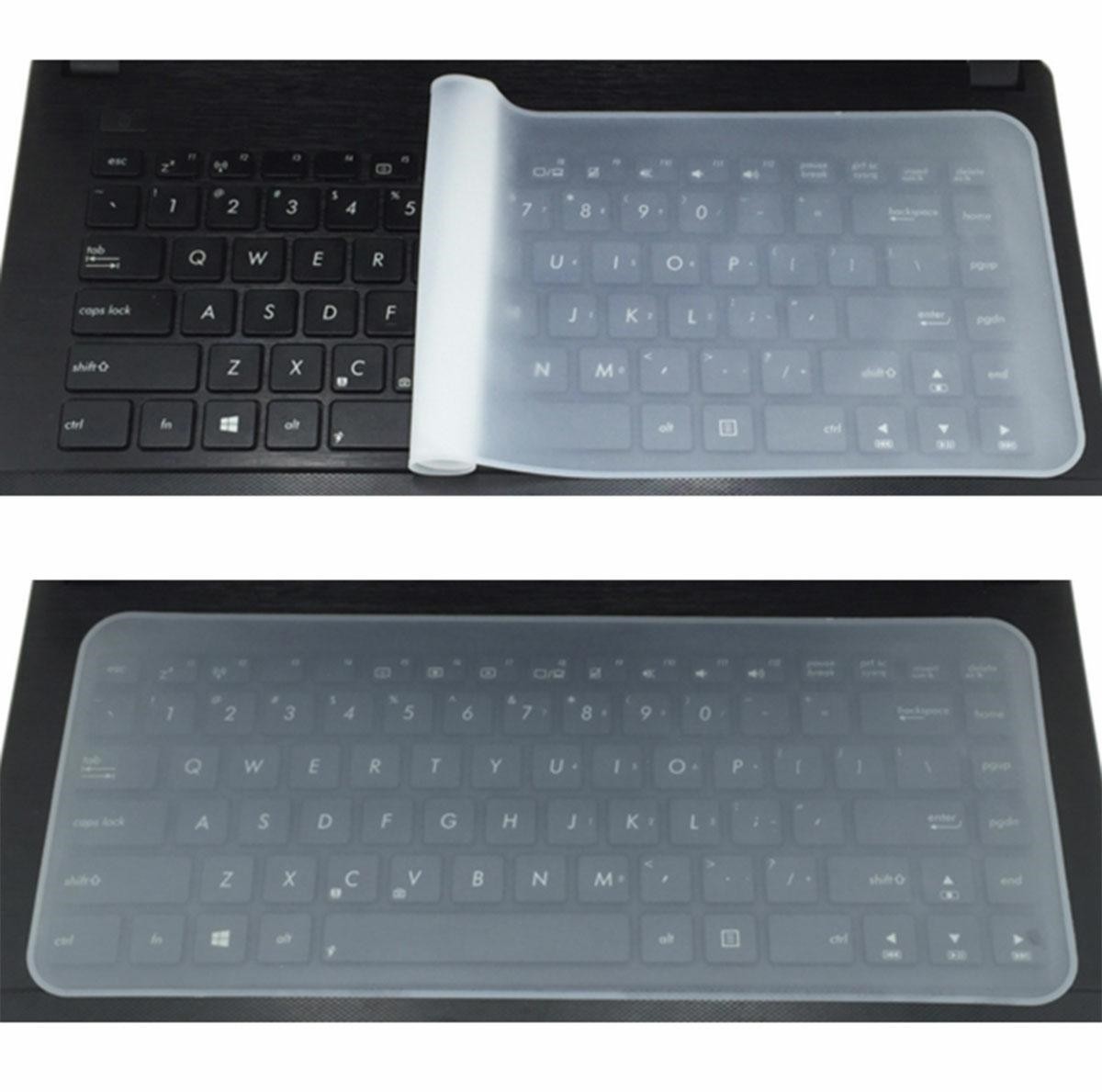 Folie protectie tastatura laptop 15,6inch, silicon - imagine 6